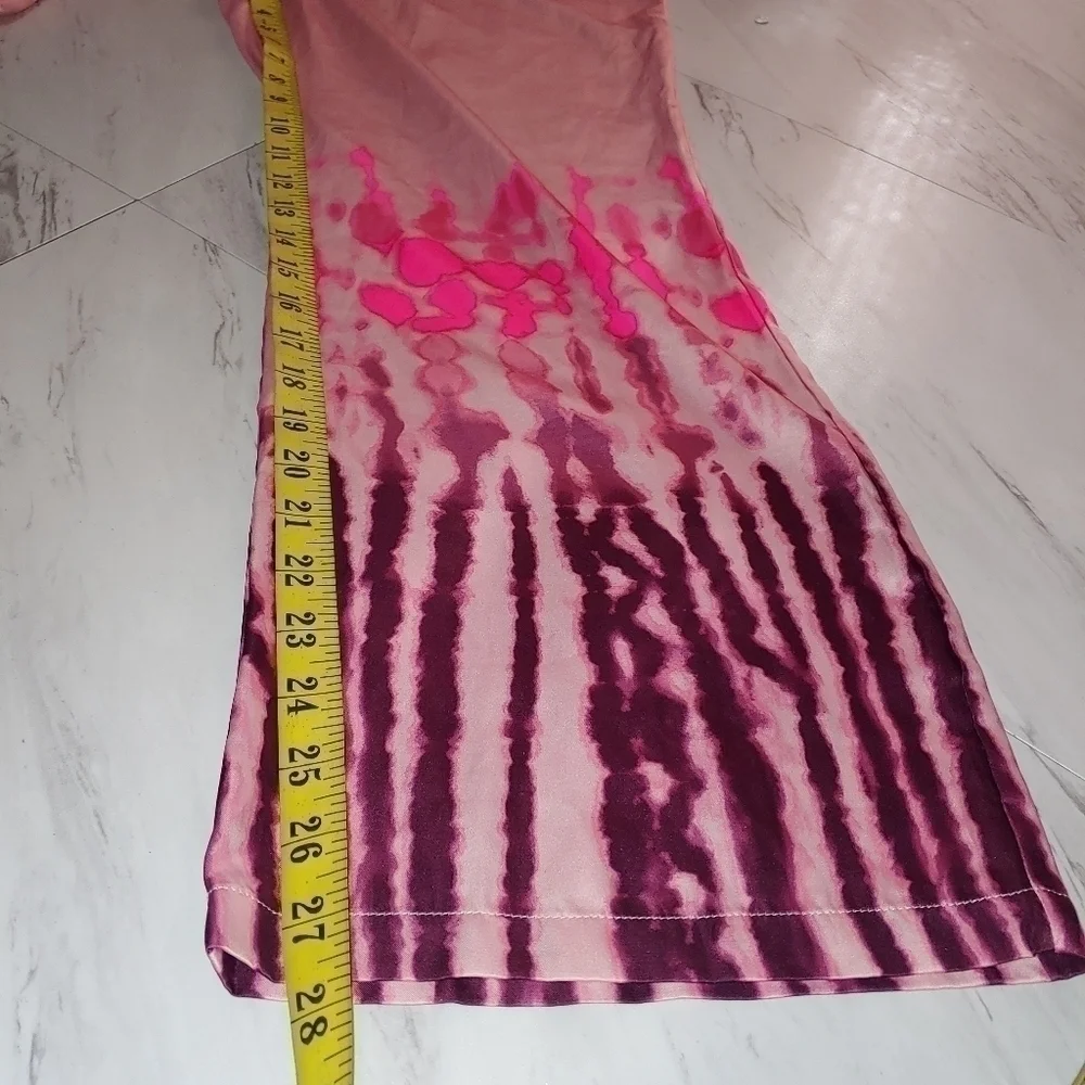 Pink tie dye Justice pajamas